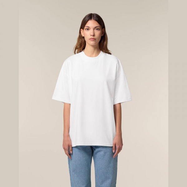 Blaster 2.0 unisex oversized high neck t-shirt - imagine 5