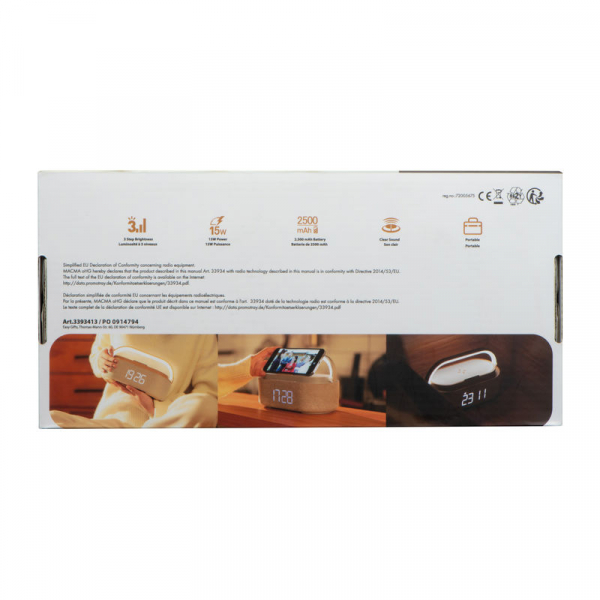 MoLu bluetooth speaker Limassol, 2.000 mAh - imagine 6